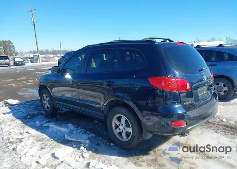 2007 Hyundai Santa Fe Gls from USA, damaged, VIN 5NMSG13D77H112751